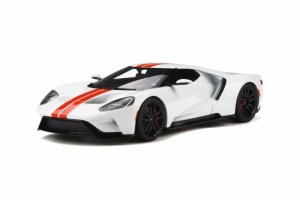 2017 Ford GT White with Red Stripes