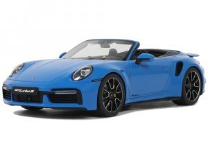 2020 Porsche 911 (992) Turbo S Cabriolet Blue