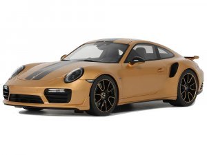 Porsche 991.2 Turbo S Orange Metallic with Black Stripes