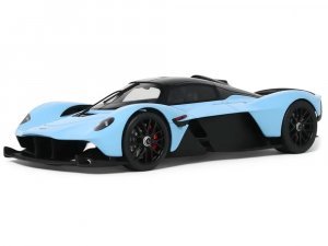 2023 Aston Martin Valkyrie Light Blue with Black Top