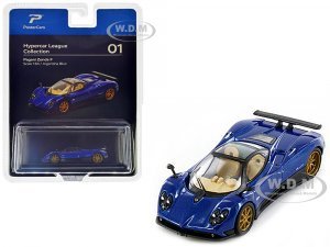 Pagani Zonda F Argentina Blue Metallic Hypercar League Collection