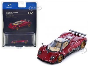 Pagani Zonda F Rosso Dubai Red Metallic Hypercar League Collection