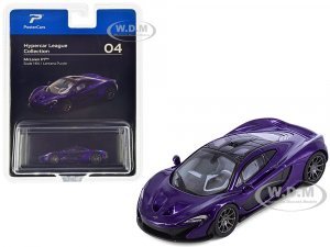 McLaren P1 Lantana Purple Metallic with Black Top Hypercar League Collection