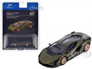 Lamborghini Sian FKP 37 Verde Gea Green Metallic Hypercar League Collection