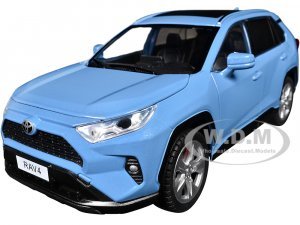 Toyota Rav4 Hybrid XLE Blue Metallic with Sunroof