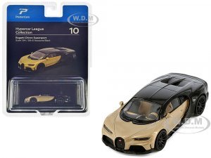 Bugatti Chiron Supersport Silk Gold Metallic and Nocturne Black Hypercar League Collection