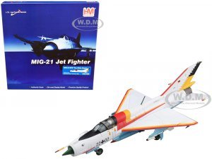 Mikoyan-Gurevich MIG-21SPS The White Shark Fighter Aircraft 22+02 JG-1 Drewitz Air Base Germany (1990) Air Power Series 1/72