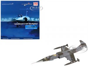 Lockheed RF-104G Starfighter Fighter Aircraft AG 51 Immelmann (1966) German Luftwaffe Air Power Series 1/72