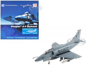 Douglas A-4M Skyhawk Aircraft VMA-214 Blacksheep (1989) United States Marines Air Power Series 1/72