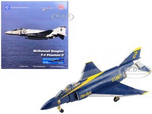 McDonnell Douglas F-4J Phantom II Fighter Aircraft Blue Angels #2 United States Navy (1969) Air Power Series 1/72