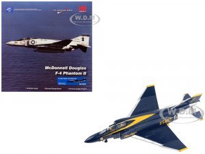 McDonnell Douglas F-4J Phantom II Fighter-Bomber Aircraft Blue Angels Cdr. Harley Hall 1970 to 1971 Season United States Navy Air Power Series