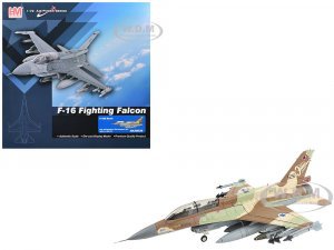 Lockheed F-16D Fighting Falcon Fighter Aircraft 628 Barak 105 Squadron The Scorpion Israeli Air Force Air Power Series