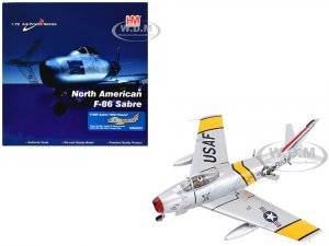 North American F-86F Sabre Fighter Aircraft MIG Poison Maj. James P. Hagerstrom 67th FBS 18th FBG Korean War United States Air Force Air Power Series 1/72