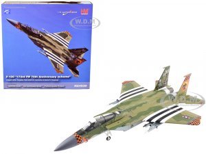 McDonnell Douglas F-15C Eagle Fighter Aircraft 173rd FW 75th Anniversary scheme Oregon ANG Kingsley Field (2020) Air Power Series 1/72