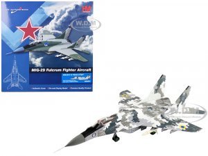 Mikoyan MiG-29 9-13 Fulcrum Fighter Aircraft Ghost of Kyiv Ukrainian Air Force Air Power Series 1/72