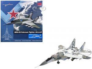 Mikoyan MiG-29 Fulcrum-C Fighter Aircraft Blue #02 (2022) Ukrainian Air Force Air Power Series 1/72