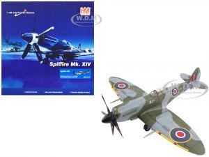 Supermarine Spitfire XIV Fighter Aircraft Group Capt. J. E. Johnsson No 125 Wing Denmark (1945) Royal Air Force Air Power Series 1/48