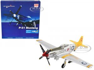 North American P-51D Mustang Fighter Aircraft Marie Capt. Freddie Ohr 2th FS 52th FG (1944) Air Power Series 1/48