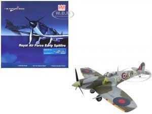 Supermarine Spitfire Mk Vb Fighter Aircraft EN921 Flying Officer Jack Sheppard No. 401 Squadron (1943) Royal Canadian Air Force Air Power Series