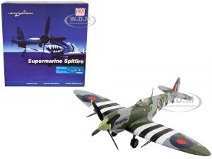 Supermarine Spitfire Mk.Ixe Fighter Aircraft F/O Johnnie Houlton 485 (NZ) Squadron France (1944) 1/48