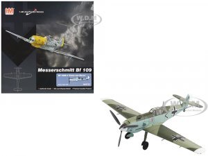 Messerschmitt BF 109E-4 Fighter Aircraft Franz von Werra II/JG-3 (1940) German Luftwaffe Air Power Series