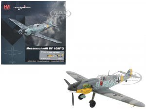 Messerschmitt Bf 109F-2 Fighter Aircraft JG 3 Hans Von Hahn Russia (1941) German Luftwaffe Air Power Series