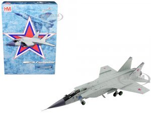 Mikoyan MIG-31K Foxhound D Interceptor Aircraft with KH-47M2 Missile (2022) Air Power Series 1/72