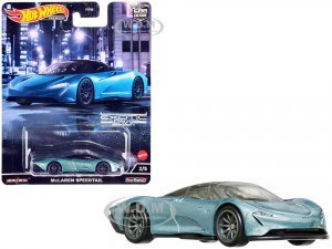 McLaren Speedtail Blue Metallic with Black Top Exotic Envy Series