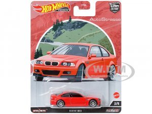 BMW M3 Red Auto Strasse Series