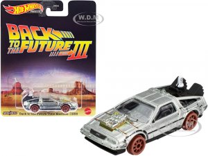 Time Machine (Railroad Version) Brushed Metal Back to the Future Part III (1990) Movie