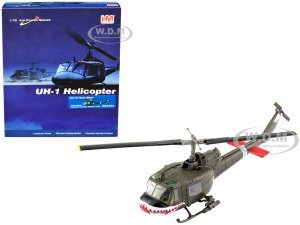 Bell UH-1C Easy Rider Helicopter 174th Assault Helicopter Company Sharks (1970s) Air Power Series 1/72