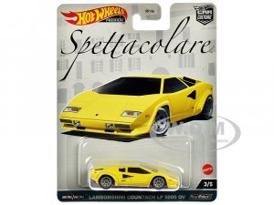Lamborghini Countach LP 5000 QV Yellow Spettacolare Series
