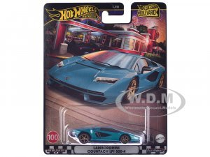 Lamborghini Countach LPI 800-4 Teal Metallic Boulevard Series