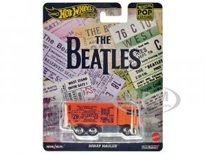 Hiway Hauler Orange with Concert Ticket Graphics The Beatles Pop Culture Series