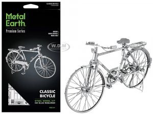 Model Kit Classic Bicycle Bon Voyage (Challenging Difficulty) Steel Model by Metal Earth