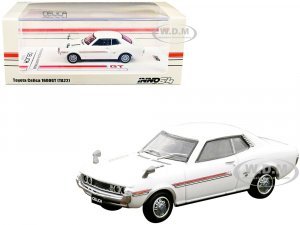 Toyota Celica 1600GT (TA22) RHD (Right Hand Drive) White with Red Stripes