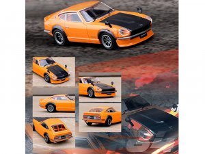 Nissan Fairlady Z (S30) Orange W Carbon Bonnet