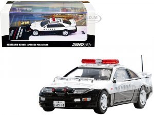 Nissan Fairlady Z (Z32) RHD (Right Hand Drive) Kanagawa-Kenkei Japanese Police Car Black and White