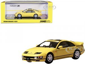 Nissan Fairlady Z (Z32) RHD (Right Hand Drive) Yellow Pearlglow with Sunroof and Extra Wheels
