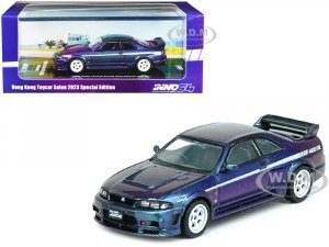 Nissan Skyline GT-R (R33) Nismo 400R RHD (Right Hand Drive) Midnight Purple II Metallic Hong Kong Toycar Salon 2023 Special Edition