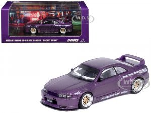 Nissan Skyline GT-R (R33) RHD (Right Hand Drive) Pandem - Rocket Bunny Purple Metallic