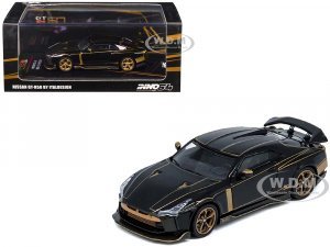 Nissan GT-R50 By ItalDesign Black with Gold Accents and Carbon Hood