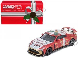 Nissan GT-R50 By ItalDesign RHD (Right Hand Drive) Christmas 2024 Special Edition Red Metallic with Christmas Graphics