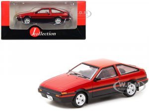 Toyota Sprinter Trueno (AE86) RHD (Right Hand Drive) Red and Black with Red Interior J Collection Series