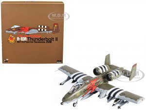 Fairchild Republic A-10A Thunderbolt II Aircraft US Air Force 107th Fighter Squadron 100th Anniversary Edition (2018) 1/144
