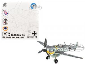 Messerschmitt BF 109G-6 Fighter Aircraft JG 51 Bulgaria (1944) German Luftwaffe 1/72