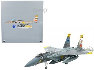 McDonnell Douglas F-15C Eagle Fighter Aircraft 004 California USAF ANG 194th Fighter Squadron 75th Anniversary Edition (2018) 1/72