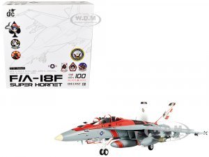 McDonnell Douglas F/A-18F Super Hornet Fighter Plane U.S. Navy VFA-41 Black Aces USS John C. Stennis 70th Anniversary Edition (2015) 1/72