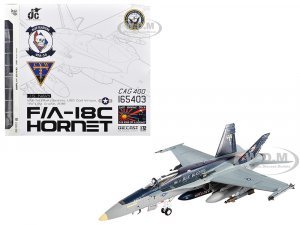 McDonnell Douglas F/A-18C Hornet Aircraft VFA-34 Blue Blasters USS Carl Vinson Last Cruise (2018) United States Navy 1/72