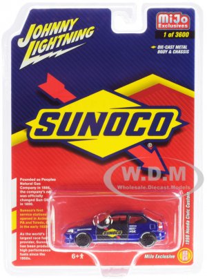 1998 Honda Civic Custom Dark Blue Sunoco